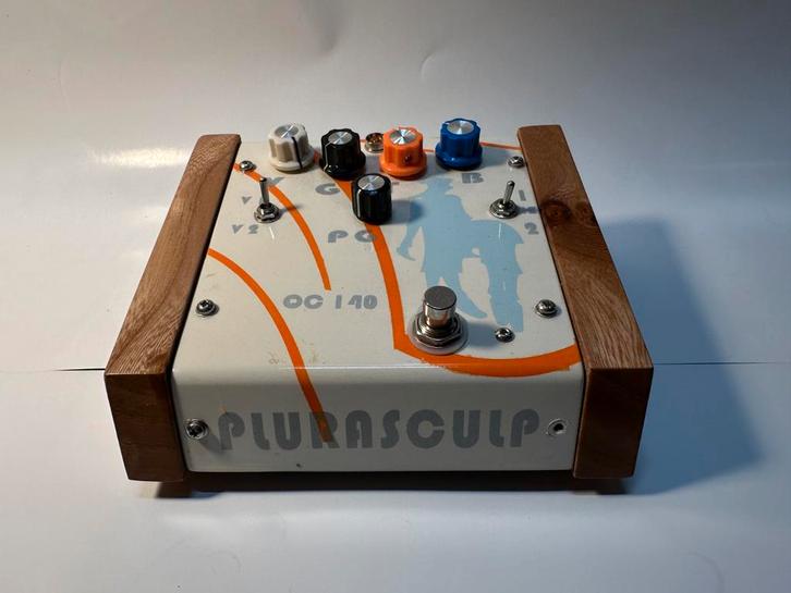 Plurasculp Plurabender V1/V2 - Unieke Fuzz Pedaal, Muziek en Instrumenten, Effecten, Ophalen of Verzenden