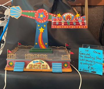 Kerstdorp Lemax huisjes poppetjes vuurwerk enz beschikbaar voor biedingen