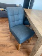 4 Compacte & Lekker Zittende Eettafel Stoelen, Ophalen, Zo goed als nieuw, Vier, Stof