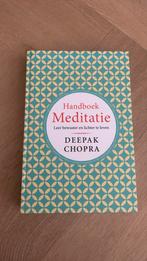 Deepak Chopra - Handboek Meditatie, Meditatie of Yoga, Verzenden, Nieuw, Instructieboek