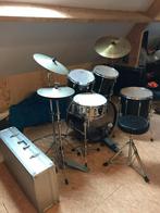 Professioneel drumstel Tama incl opbergkoffer, Ophalen, Gebruikt, Tama