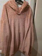 Roze teddy hoodie - Maat 56, Kleding | Dames, Trui of Vest, Ophalen of Verzenden, Roze, Onbekend