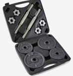 Domyos Halterset voor krachttraining 20 kg 2x, Ophalen, Zo goed als nieuw, Halterset