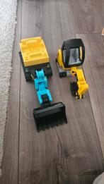 Drie Mooie Speelgoed Graafmachines, Ophalen, Gebruikt