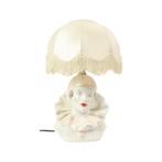Jaren 70 Pierrot Lamp Tafellamp Gelakte Resine Frankrijk, Ophalen of Verzenden, Gebruikt, Kunststof, Minder dan 50 cm