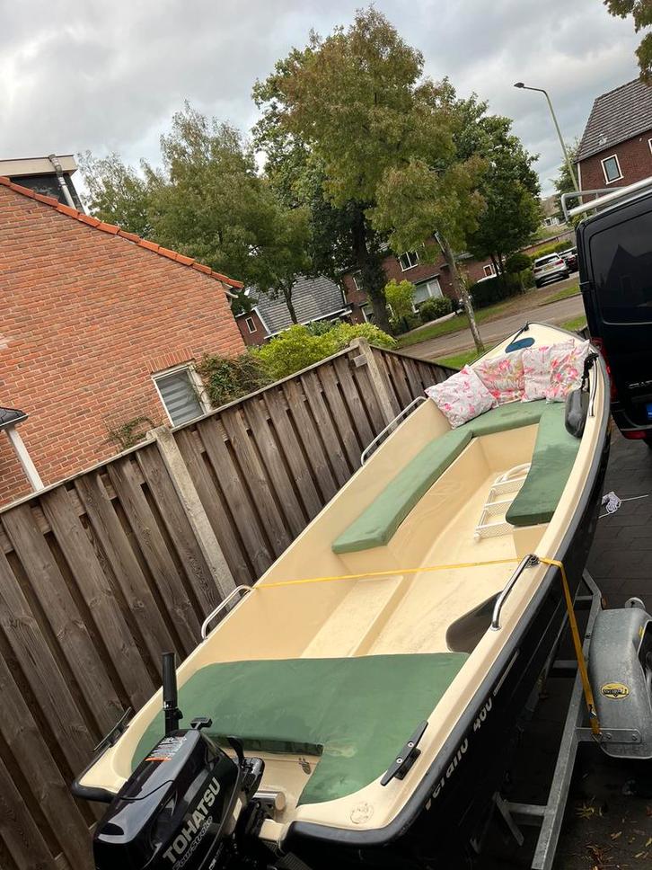 Sloep verano / visboot, Watersport en Boten, Bootonderdelen, Zo goed als nieuw, Overige typen, Motorboot, Ophalen