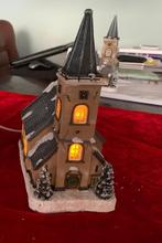 Typisch Holland Dorpskerk (met verlichting), Ophalen of Verzenden, Zo goed als nieuw