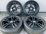 18 Inch Zwarte Originele BMW Breedset Velgen 225/40/18 5x120, 18 inch, Banden en Velgen, Ophalen of Verzenden, Zomerbanden