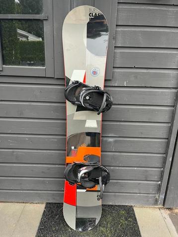 Burton Clash 158 snowboard met bindingen & tas beschikbaar voor biedingen
