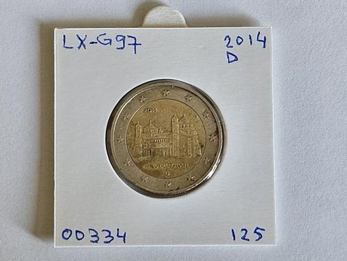 2-euromunt Duitsland (D) F 2014 Herdenking LX-G97, Postzegels en Munten, Munten | Europa | Euromunten, Losse munt, 2 euro, Duitsland