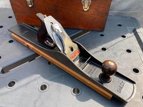 Stanley no. 7 schaaf, Doe-het-zelf en Verbouw, Gereedschap | Handgereedschap, Gebruikt, Ophalen of Verzenden