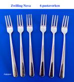 Zwilling Nova 6 pastavorken 3 tands € 25 in 1 koop, Huis en Inrichting, Rvs of Chroom, Gebruikt, Ophalen, Los bestek