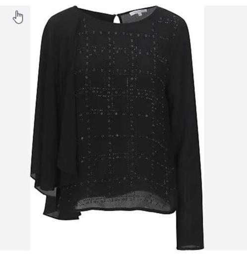 Patrizia Pepe viscose blouse IT42-NL36 NIEUW met kaartjes, Kleding | Dames, Blouses en Tunieken, Nieuw, Maat 36 (S), Zwart, Verzenden