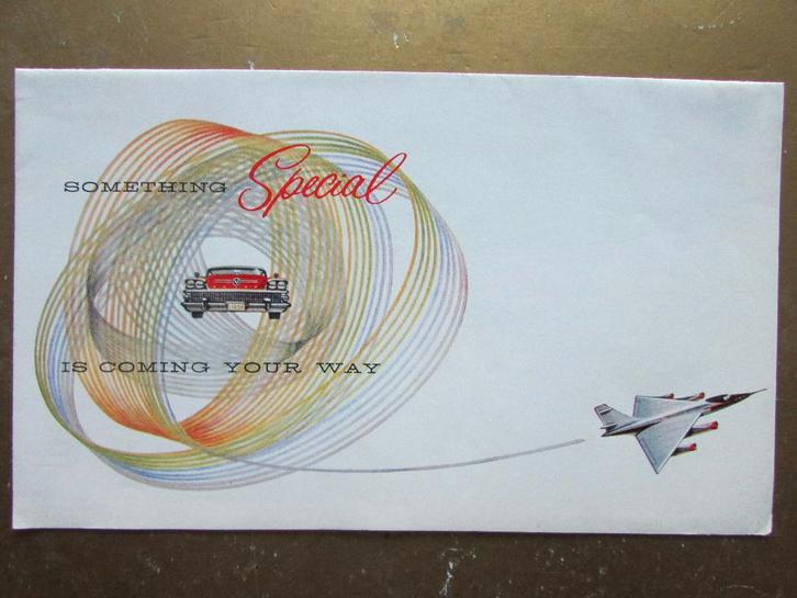 1958 BUICK (SPECIAL) folder, Engels, Boeken, Auto's | Folders en Tijdschriften, Zo goed als nieuw, Overige merken, Ophalen of Verzenden