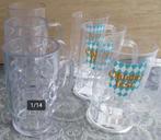 diverse kunststof bierpullen / bierglazen, Ophalen of Verzenden, Zo goed als nieuw, Overige stijlen, Overige materialen