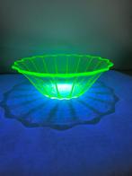 schaal Uranium Glas, Ophalen of Verzenden