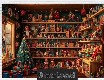 Fraai decordoek speelgoed winkel ca 2.5 meter in nieuwstaat  beschikbaar voor biedingen