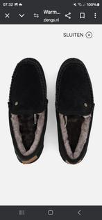 Warmbat Pantoffels Maat 45 (ook 44), Ophalen of Verzenden, Nieuw, Zwart