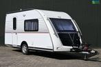 Kip Isa White 41 TCB Enkbedden|Mover|Unico|Airco|Fietsdragr, Caravans en Kamperen, Standaardzit, Kip, Tot en met 2, Bedrijf