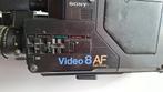 Vintage Sony CCD-V8AF Video8 Camcorder uit de jaren '80, Audio, Tv en Foto, Videocamera's Analoog, Ophalen of Verzenden, 8mm, Camera