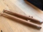 Teak houten vlaggenstok 60 cm, Ophalen of Verzenden, Nieuw, Overige typen