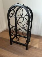 Staand metalen wijnrek 7 flessen, Ophalen, 5 tot 15 flessen, Zo goed als nieuw, Metaal