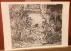 Ansichtkaart Rembrandt De aanbidding van de herders met de l, Verzenden, 1980 tot heden, Overige thema's