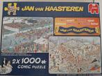 Jan van Haasteren puzzels 2x1000, Hobby en Vrije tijd, Denksport en Puzzels, Ophalen of Verzenden, Zo goed als nieuw