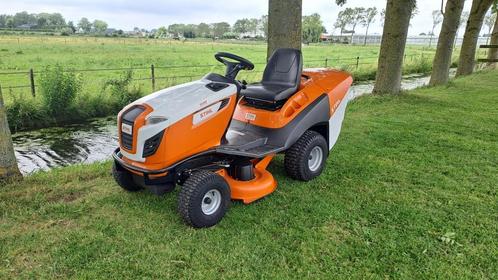 Stihl rt 5097 z zitmaaier., Tuin en Terras, Zitmaaiers, Gebruikt, 90 tot 120 cm, Elektrische starter, Opvangbak, Ophalen of Verzenden