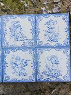 29 antieke wandtegels met engeltje 15x15cm, 4 afbeeldingen, Ophalen