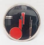 Poederdoos Art Deco email., Ophalen of Verzenden