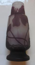 origineel art nouveau cameo glas acid etched vaasje Gallé, Antiek en Kunst, Verzenden