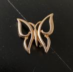 Vintage vlinderbroche - 3 cm-, Ophalen of Verzenden, Zo goed als nieuw, Zilver, Overige materialen