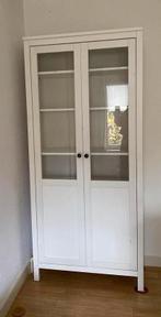 IKEA HEMNES boekenkast wit - incl deuren - 5 legplanken, Huis en Inrichting, Kasten | Boekenkasten, Ophalen, 50 tot 100 cm, Zo goed als nieuw
