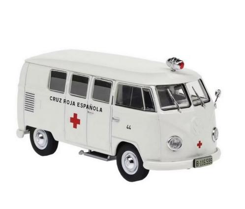 Volkswagen T1 1956 RODE KRUIS 1/43 reparto / servicio # 21, Hobby en Vrije tijd, Modelauto's | 1:43, Nieuw, Auto, Overige merken