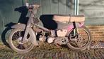 Winterproject! Honda C50 brommer bromfiets + veel onderdelen, Gebruikt, Overige modellen, Maximaal 45 km/u, 3 versnellingen