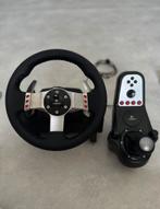 Logitech Racing Set + PS3 met 2 Racegames–Zo goed als nieuw!, Spelcomputers en Games, Spelcomputers | Sony PlayStation Consoles | Accessoires