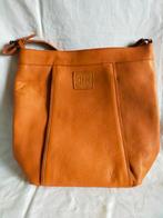 Nieuwe Henders en Hazel lederen tas lichte cognac kleur, Ophalen of Verzenden, Nieuw, Bruin, Handtas
