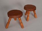 Miniatuur houten krukjes 1:12, Verzamelen, Poppenhuizen en Toebehoren, Ophalen of Verzenden, Zo goed als nieuw, Decoratie