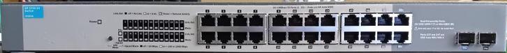HP ProCurve 1700-24 Switch (J9080A), Computers en Software, Netwerk switches, Gebruikt, Ophalen of Verzenden