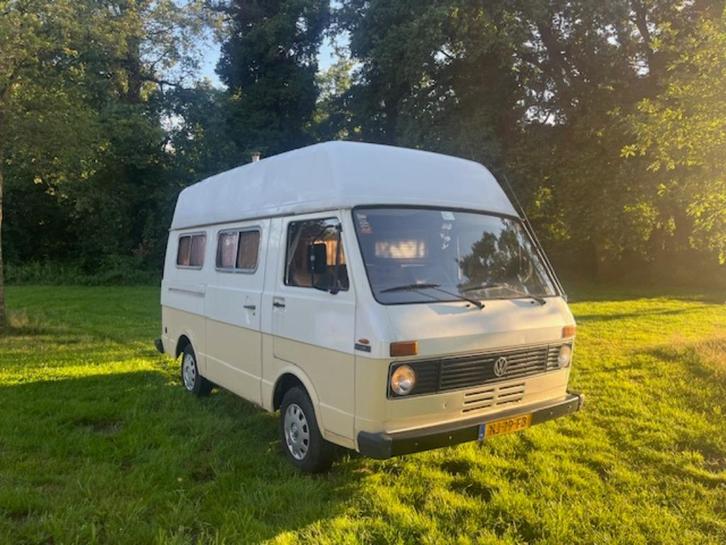 VW LT28 bouwjaar 1981 Oldtimer/Belastingvrij, Caravans en Kamperen, Campers, Particulier, tot en met 3, Buscamper of Camperbus
