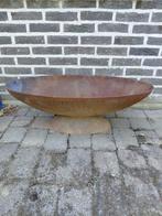 Vuurschaal - vuurkorf - terrashaard - plantenbak  gietijzer, Antiek en Kunst, Ophalen