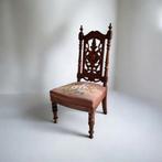 Victoriaanse stoel met een opengewerkte rugleuning, Antiek en Kunst, Ophalen