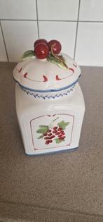 Voorraadpot uit de "Cottage" serie van Villeroy & Boch., Ophalen, Overige typen, Zo goed als nieuw, Overige stijlen