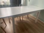 IKEA Laneberg uitschuifbare tafel - 140/180/220 cm, Huis en Inrichting, Tafels | Eettafels, Kunststof, 100 tot 150 cm, Zo goed als nieuw