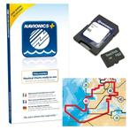 Navionics+ Large NAV+46XG Central West Europe micro SD, Ophalen of Verzenden, Zo goed als nieuw, Kaartplotter of Fish Finder