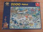 Jan van Haasteren puzzel Pret onder water 2000 stukjes, Ophalen of Verzenden, Meer dan 1500 stukjes, Zo goed als nieuw