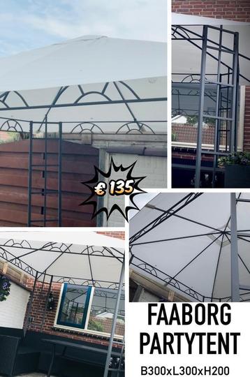 Faboorg Partytent beschikbaar voor biedingen