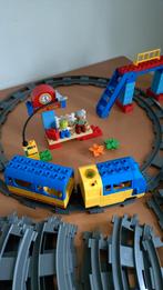 LEGO Duplo 5608 Trein + Extra Rails + Parts, Ophalen, Gebruikt, Complete set, Duplo