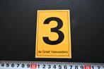 sticker de greef veevoeders 3, Ophalen, Zo goed als nieuw